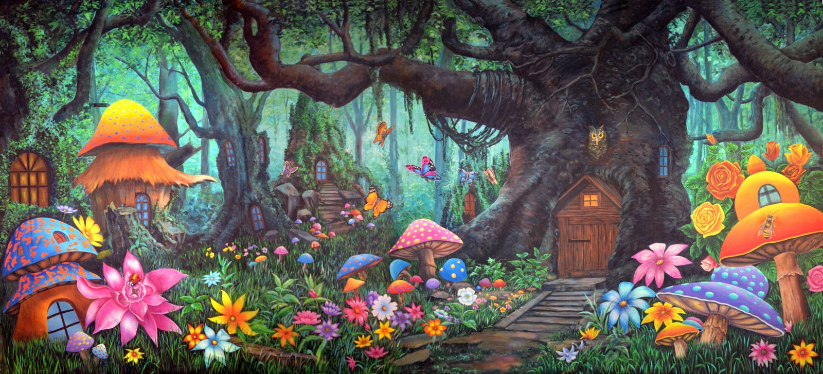 Child's Dreamland Backdrop