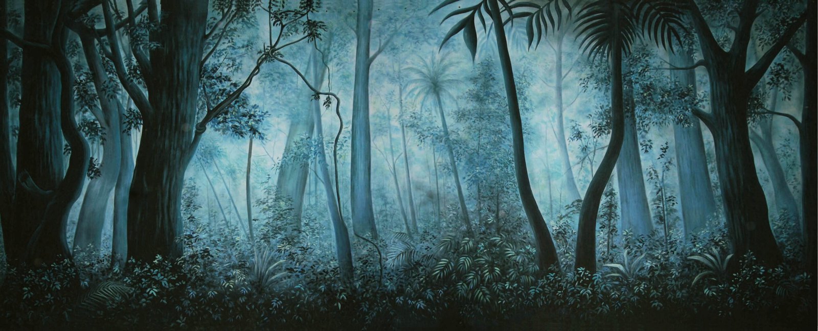 Foggy Forest Backdrop